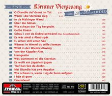 Kärntner Viergesang: Das Beste: Unsere 20 schönsten Lieder, CD