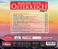 Musik aus Österreich Folge 6, CD