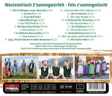 Weststeirisch Z'Sammgwürfelt: Fein z'sammgmischt: Altes &amp; Neues - Echte Volksmusik, CD