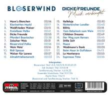 Bloserwind: Dicke Freunde-Musik verbindet-Instrumental, CD