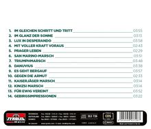 Militärmusik Oberösterreich: Im gleichen Schritt und Tritt: Neue Konzertmärsche aus Österreich, CD