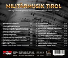 Militärmusik Tirol: Alle Österr. Landeshymnen, besondere Hymnen, CD