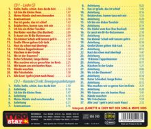 Die 21 beliebtesten Tanz- und Bewegungslieder, 2 CDs