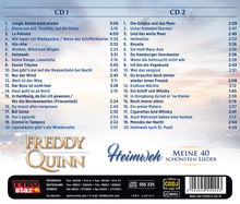 Freddy Quinn: Heimweh: Meine 40 schönsten Lieder, 2 CDs