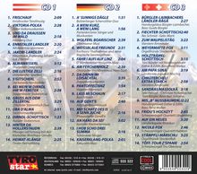 Echte Volksmusik aus Österreich, Deutschland und der Schweiz, 3 CDs