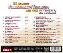 16 beliebte Volksmusik-Melodien auf der Zither, CD