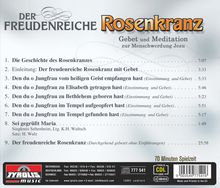 Der freudenreiche Rosenkranz, 1 Audio-CD, CD