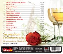 Lui Martin: Saxophon Träumereien für romantische Stunden, CD