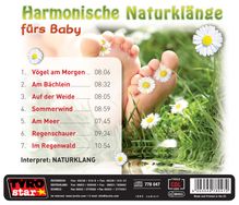 Naturklang: Harmonische Naturklänge fürs Baby, CD