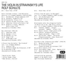 Igor Strawinsky (1882-1971): Werke für Violine &amp; Klavier - "The Violin in Stravinsky's Life", 2 CDs