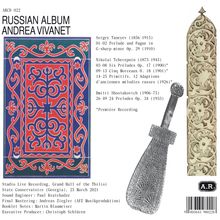 Andrea Vivanet - Russian Album, CD