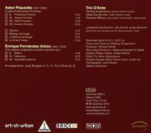 Astor Piazzolla (1921-1992): Die 4 Jahreszeiten für Klaviertrio, CD