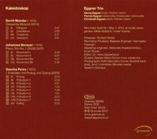Eggner Trio - Kaleidoskop, CD