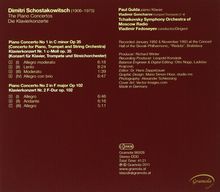 Dmitri Schostakowitsch (1906-1975): Klavierkonzerte 1 &amp; 2, CD