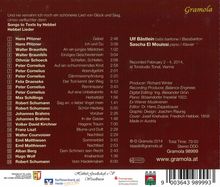 Ulf Bästlein singt Lieder nach Texten von Hebbel, CD