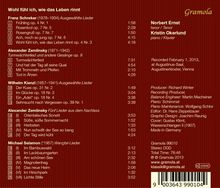 Norbert Ernst - Wohl fühl ich, wie das Leben rinnt, CD