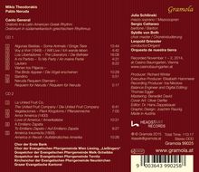 Mikis Theodorakis (1925-2021): Canto General (Oratorium in südamerikanisch-griechischem Rhythmus), CD