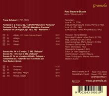 Franz Schubert (1797-1828): Klaviersonate D.840, CD