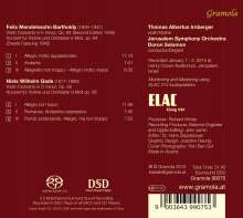 Niels Wilhelm Gade (1817-1890): Violinkonzert op.56, Super Audio CD