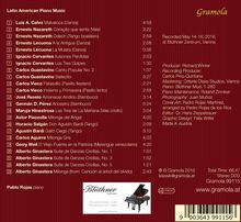 Pablo Rojas - Latin American Piano Music, CD