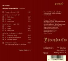 Wolfgang Amadeus Mozart (1756-1791): Klaviersonaten Nr.8,12,14, CD