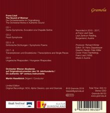 Franz Liszt (1811-1886): Franz Liszt - The Sound of Weimar (Das Gesamtwerk für Orchester), 9 CDs