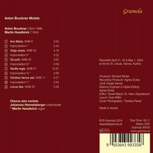 Anton Bruckner (1824-1896): Motetten, CD