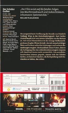 Der Schüler Gerber (Edition Der Standard), DVD