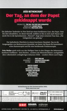 Der Tag, an dem der Papst gekidnappt wurde (Joao Bethencourt), DVD