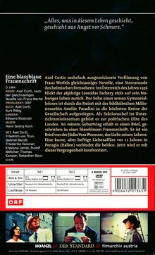Eine blassblaue Frauenschrift, DVD