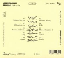 Vogellettner: Ohhnett, CD