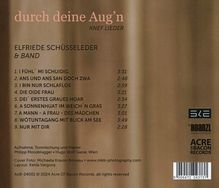 Elfriede Schuesseleder &amp; Band: Durch deine Aug'n: Knef Lieder, CD