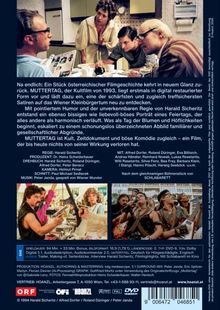 Eine Film-Beschreibung von "Muttertag" und Credits. Unter dem Text sind drei Filmszenen mit Schauspielern.