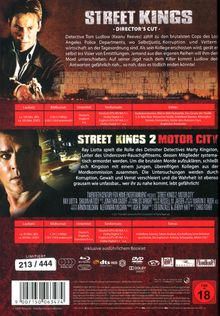 Street Kings 1 &amp; 2 (Blu-ray &amp; DVD im Mediabook), 2 Blu-ray Discs und 2 DVDs