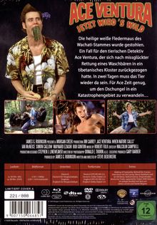 Ace Ventura 2: Jetzt wird's wild (Blu-ray &amp; DVD im Mediabook), 1 Blu-ray Disc und 1 DVD