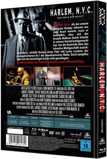 Harlem N.Y.C. - Der Preis der Macht (Blu-ray &amp; DVD im Mediabook), 1 Blu-ray Disc und 1 DVD