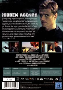 Hidden Agenda (Blu-ray &amp; DVD im Mediabook), 1 Blu-ray Disc und 1 DVD
