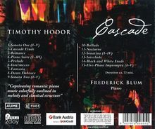 Timothy Hodor (geb. 1955): Klavierwerke, CD