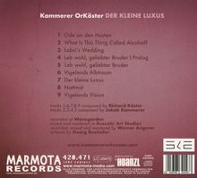 Kammerer Orköster: Der Kleine Luxus, CD