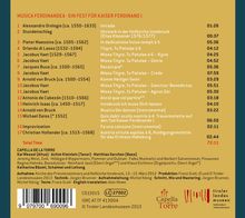 Musica Ferdinandea - Ein Fest für Kaiser Ferdinand I., CD