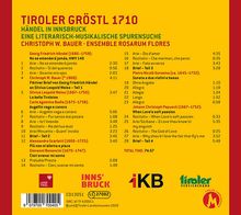 Händel in Innsbruck, CD