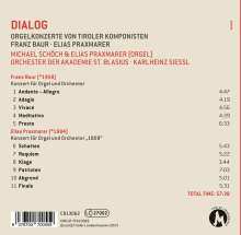 Dialog - Orgelkonzerte von Tiroler Komponisten, CD