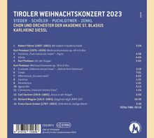 Tiroler Weihnachtskonzert 2023, CD