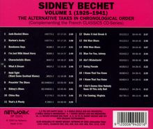 Sidney Bechet (1897-1959): 1925 - 1941 Vol. 1, CD