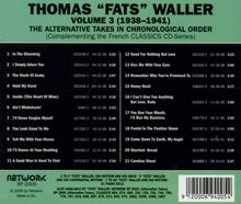 Fats Waller (1904-1943): 1938 - 1941 Vol. 3, CD