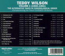 Teddy Wilson (1912-1986): 1934-1941 Volume 1, CD