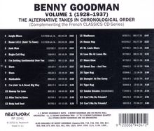 Benny Goodman (1909-1986): 1928 - 1937 Vol. 1 Alternate Takes, CD