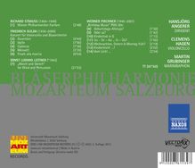 Bläserphilharmonie Mozarteum Salzburg - Strauss / Gulda / Leitner / Pirchner, CD