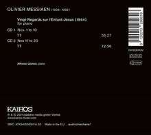 Olivier Messiaen (1908-1992): Vingt Regards sur l'Enfant Jesus, 2 CDs