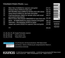 Younghi Pagh-Paan (geb. 1945): Lieder &amp; Kammermusik "Listening With the Heart", CD